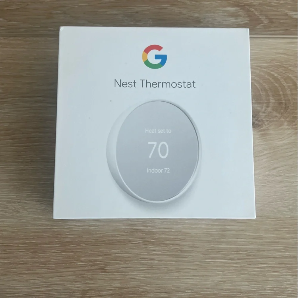NWT Google Smart Nest Thermostat in Snow